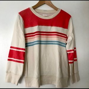 Mother Denim Koozie 1/2&1/2 sweatshirt